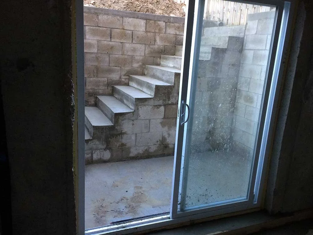 Egress Window - Basement Walkout Project