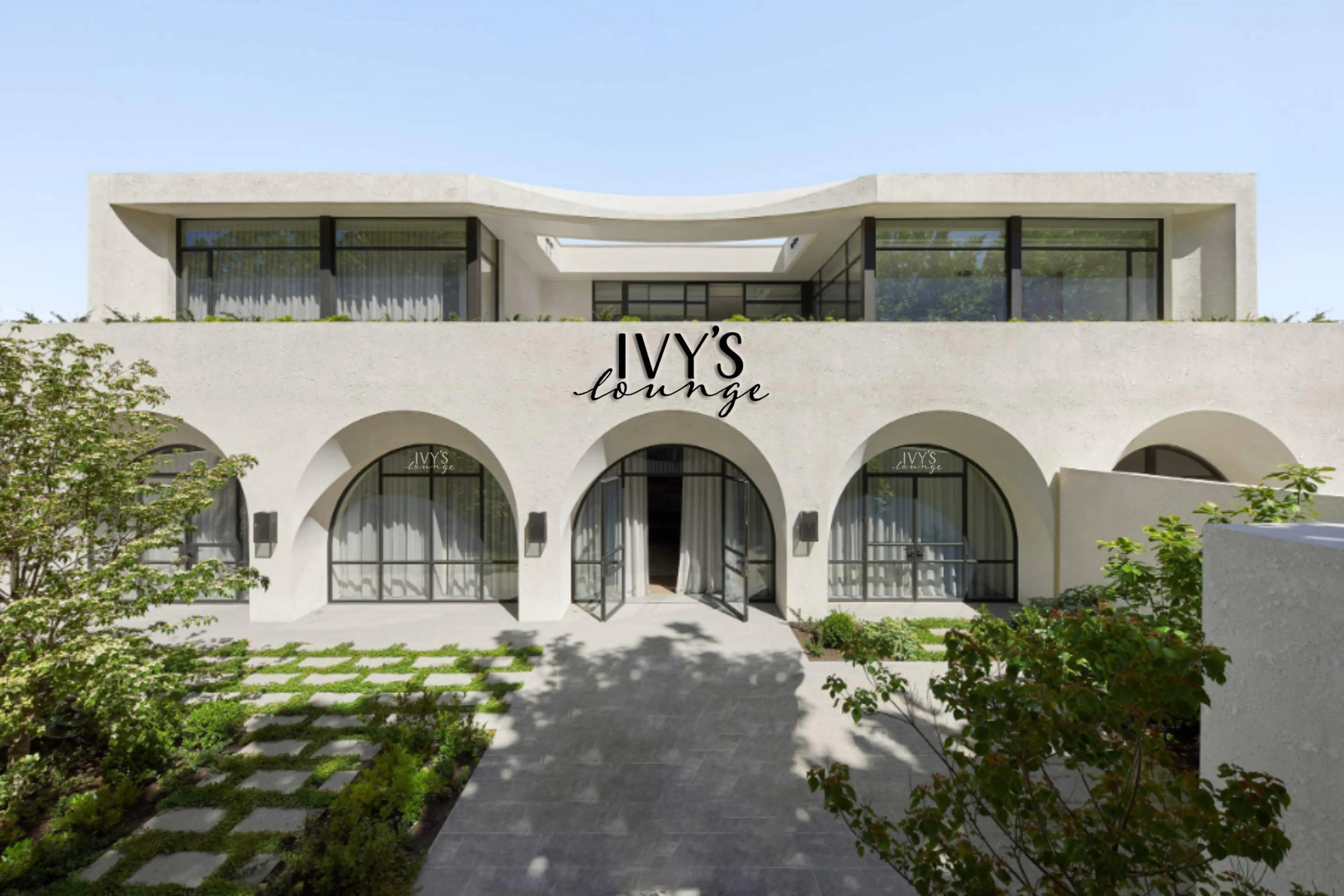 Mockup of Ivy's Lounge restaurant