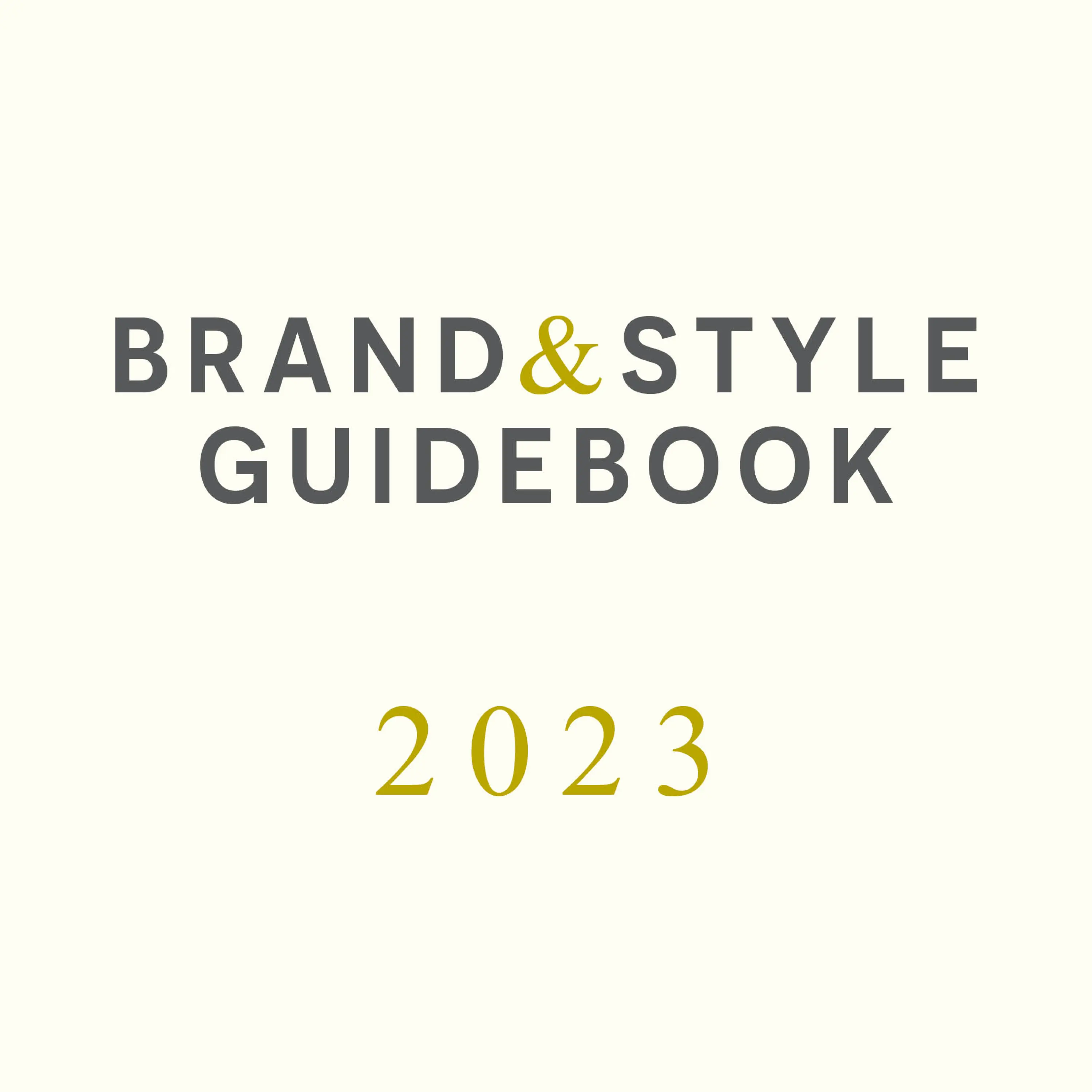 Brand & Style Guidebook for 2023 for Barnes & Noble.