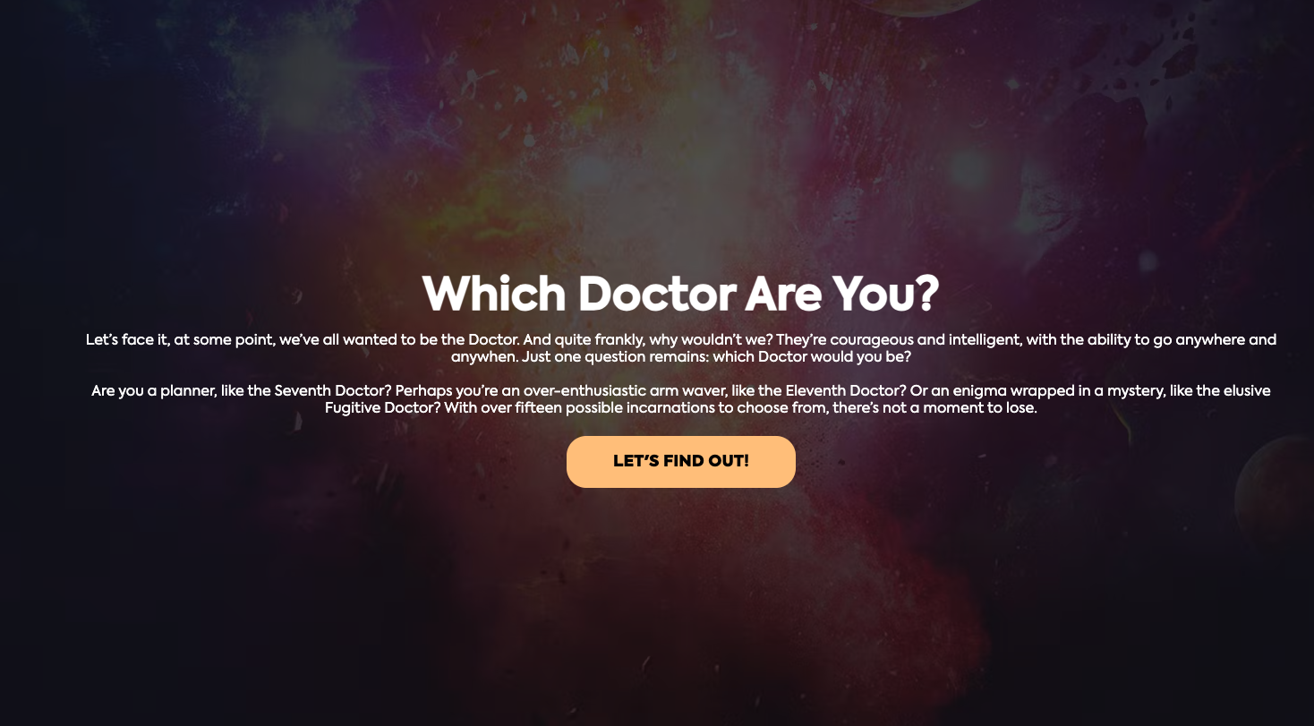 le Doctor Who Quiz