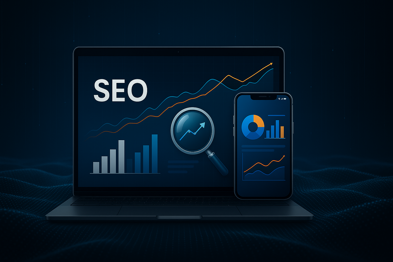 SEO creation Stock Image