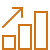 SEO performance line icon