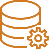 CMS and content management line icon
