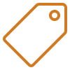 Pricing comparison line icon