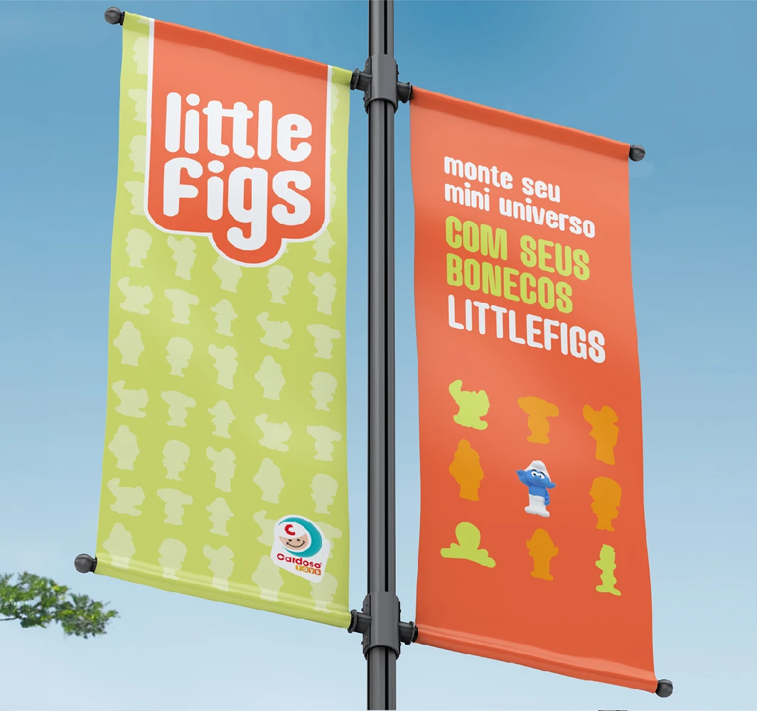 Quando a marca brinca com a memória, ela se torna inesquecível. Little Figs