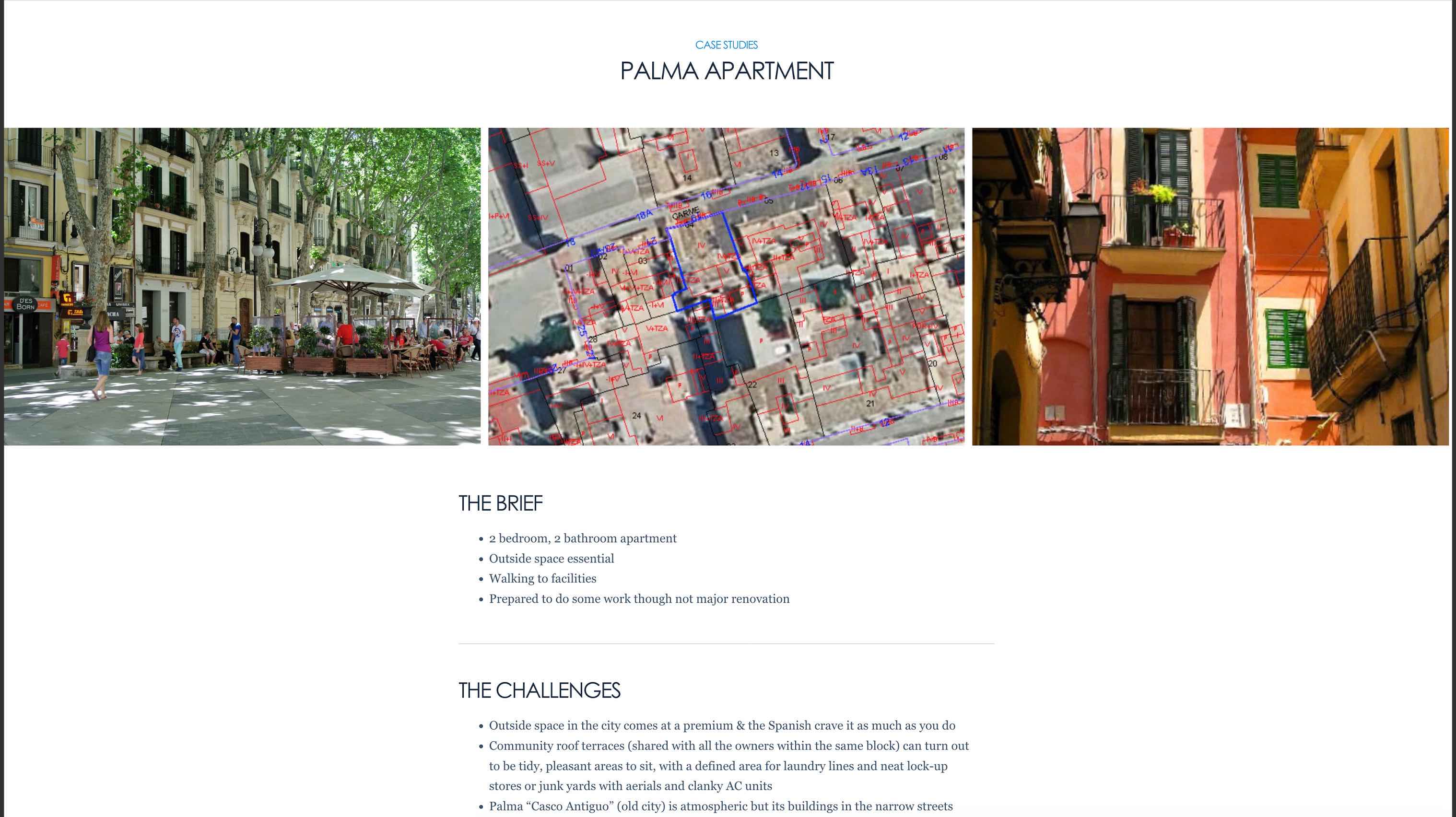 Website design for Property Mallorca by Jayco