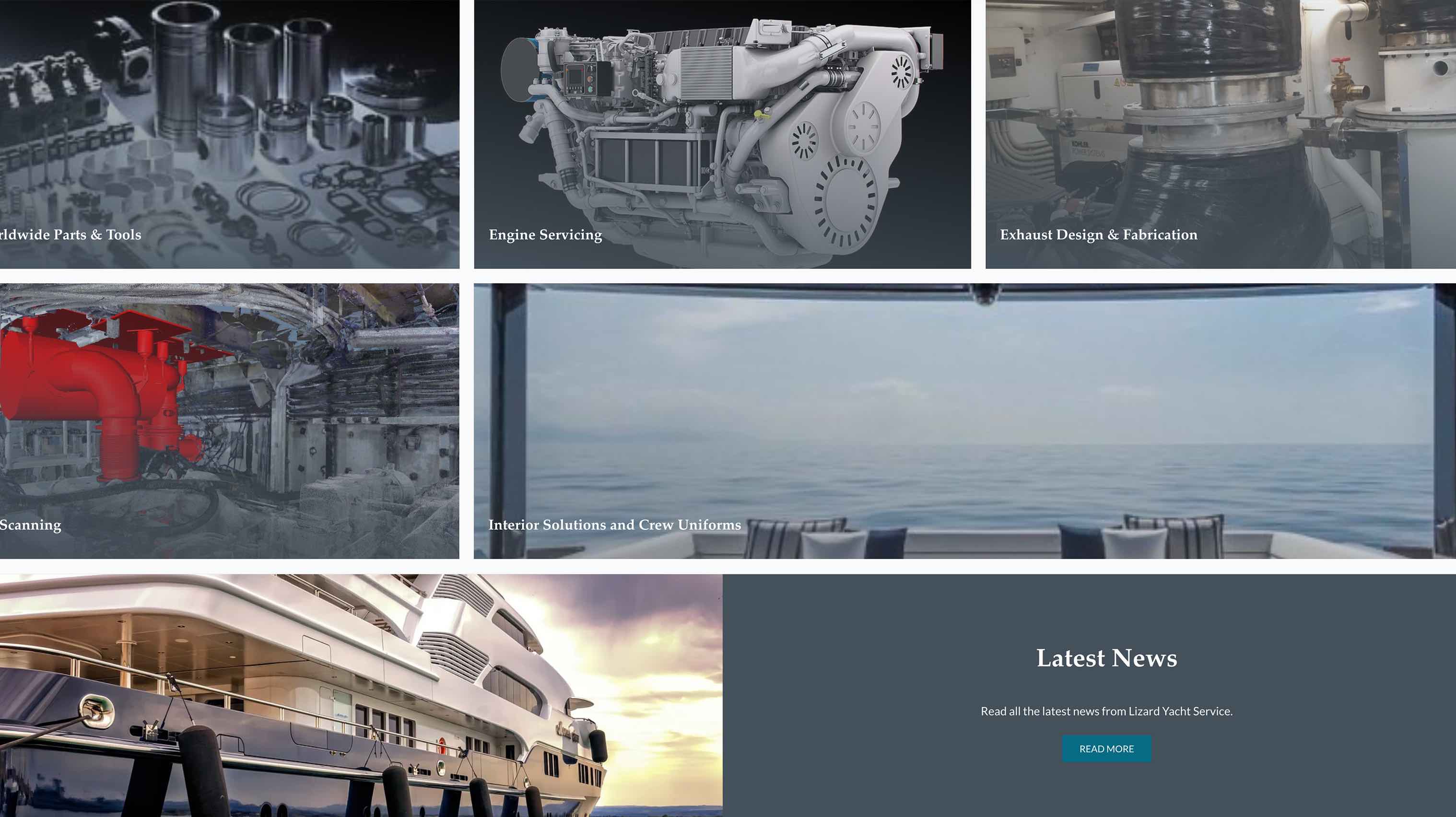 Website and interactive online brochure