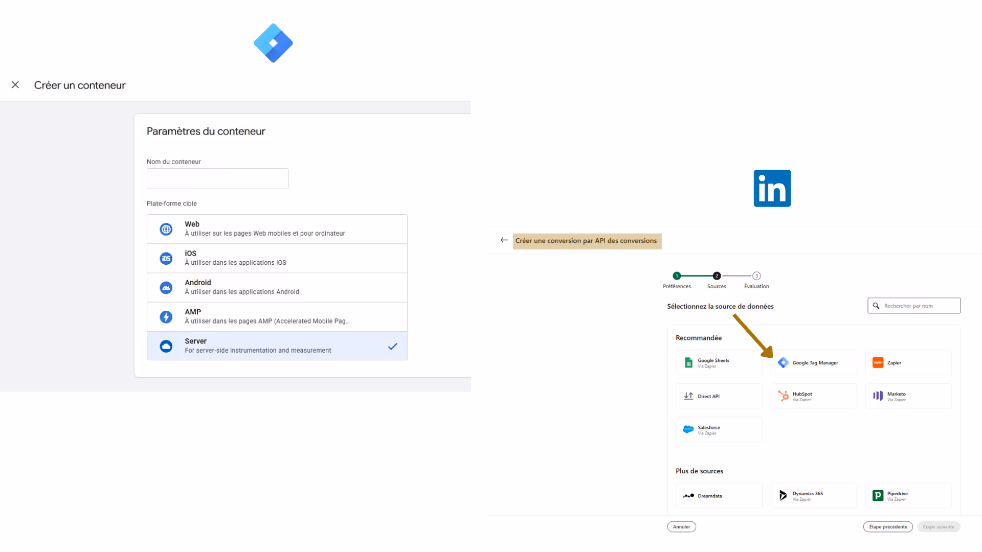 API de conversion avec GTM - server-side