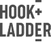 Black stylized text reading 'HOOK + LADDER'.
