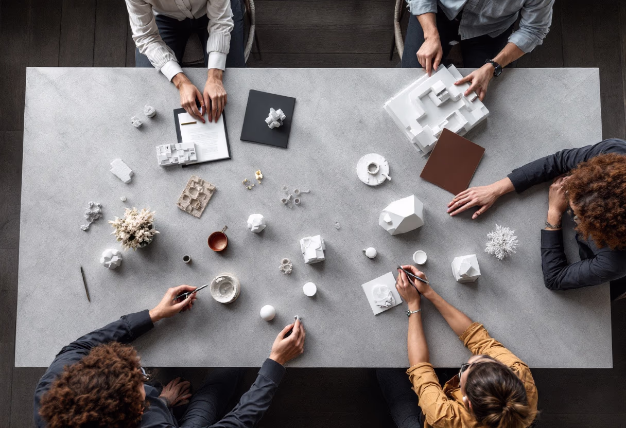 image of construction meetings (for a general contractor)