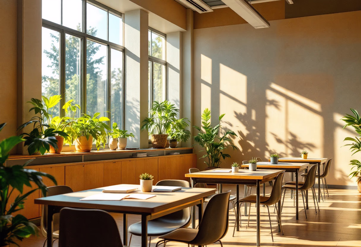 image of classroom setting (for a university)