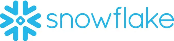 Snowflake company logo with a stylized blue snowflake icon and the word 'snowflake' in blue lowercase letters.