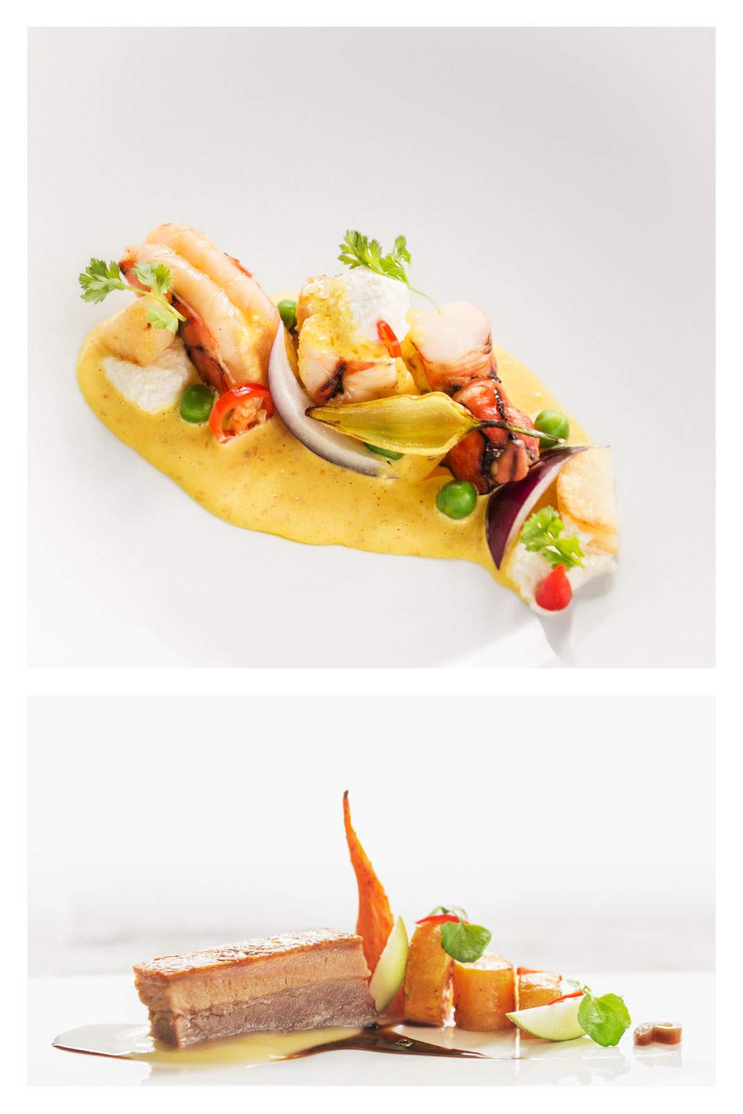 Chef's Cristian Encina cousine 