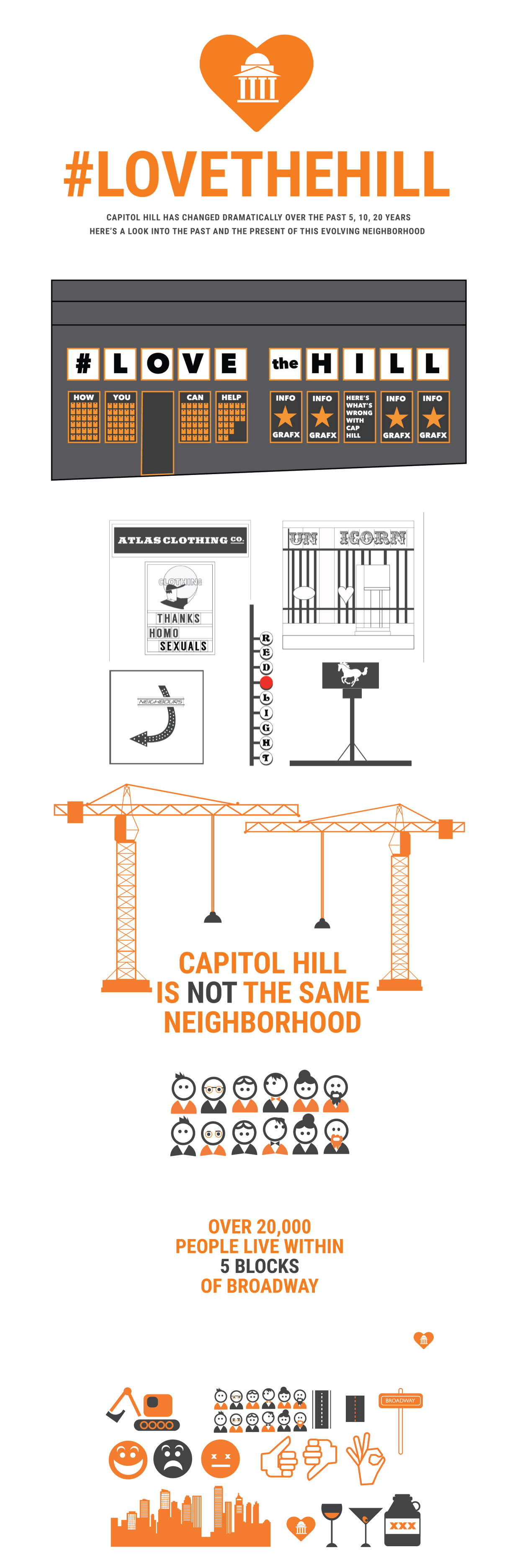 The project branding process complete, Smith and Ornelas have bright and engaging iconography for the website and the installation.
