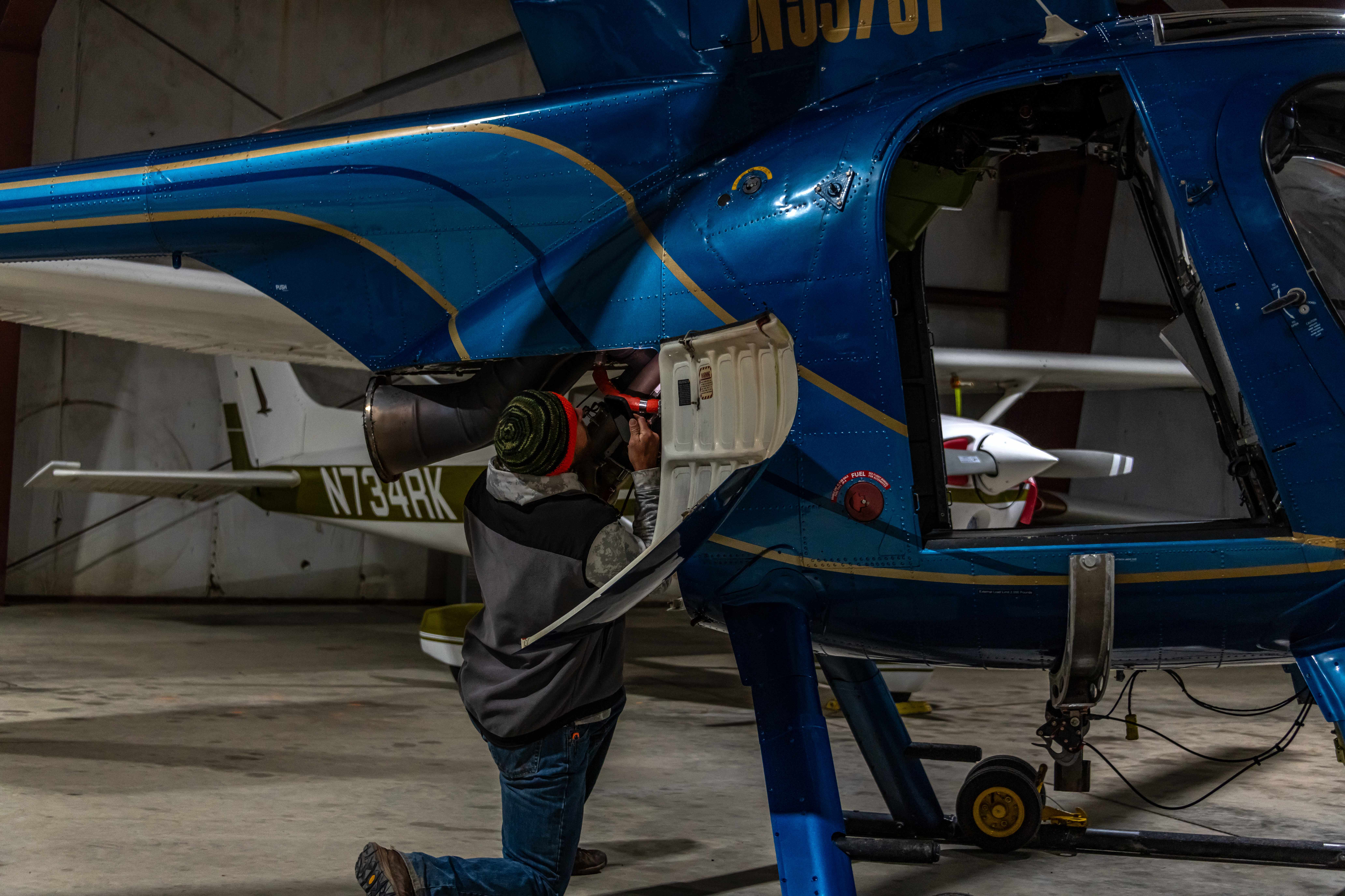 MD500E N537ST - 1,000 lbs