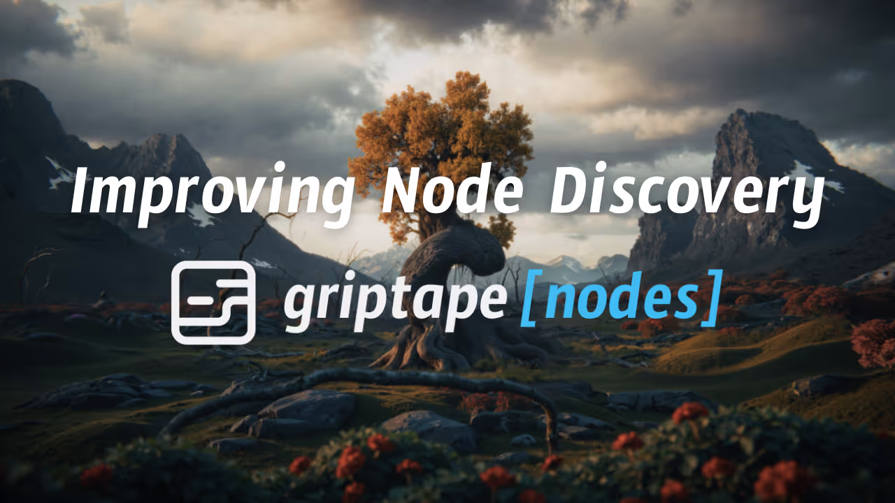 Improving Node Discovery in Griptape Nodes