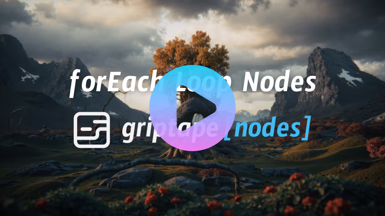 forEach Loop Nodes