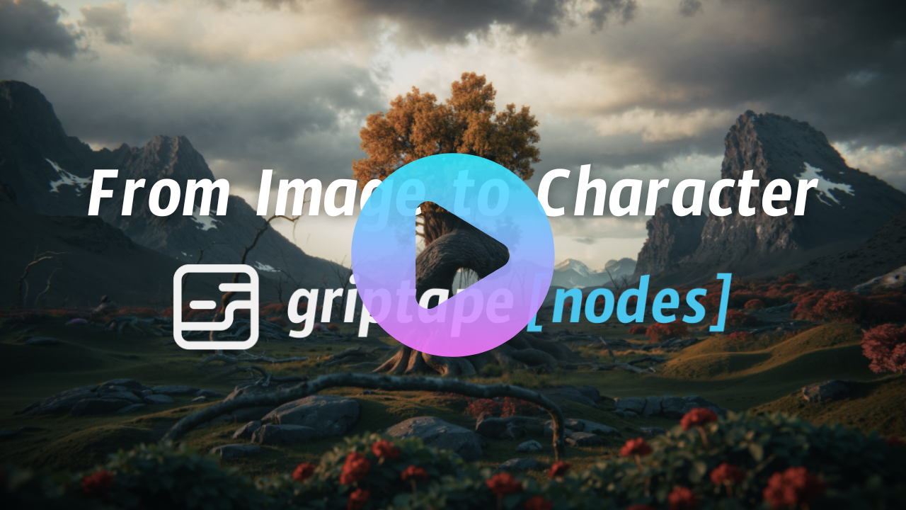 Creative Pipeline: From Image to Character