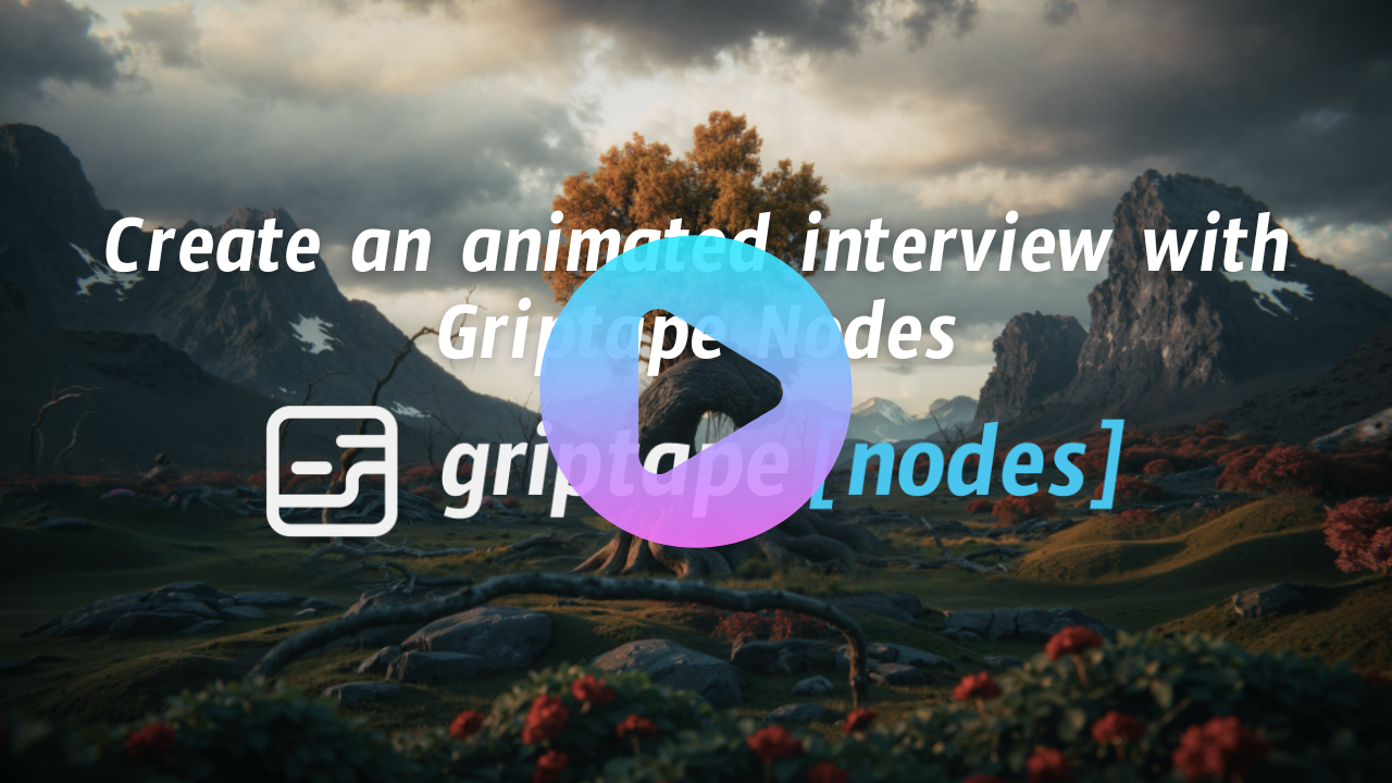  Create an animated interview