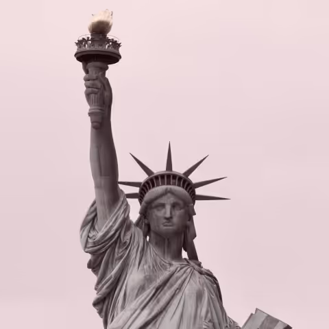 The statue of liberty