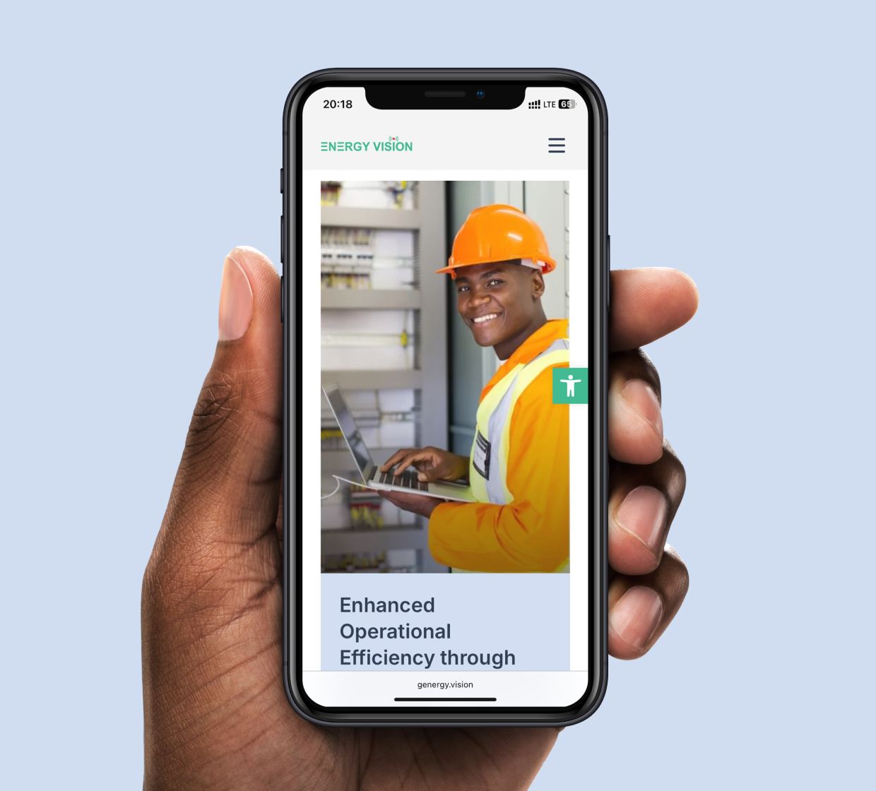 Energy Vision - Website Marketing Writing Example