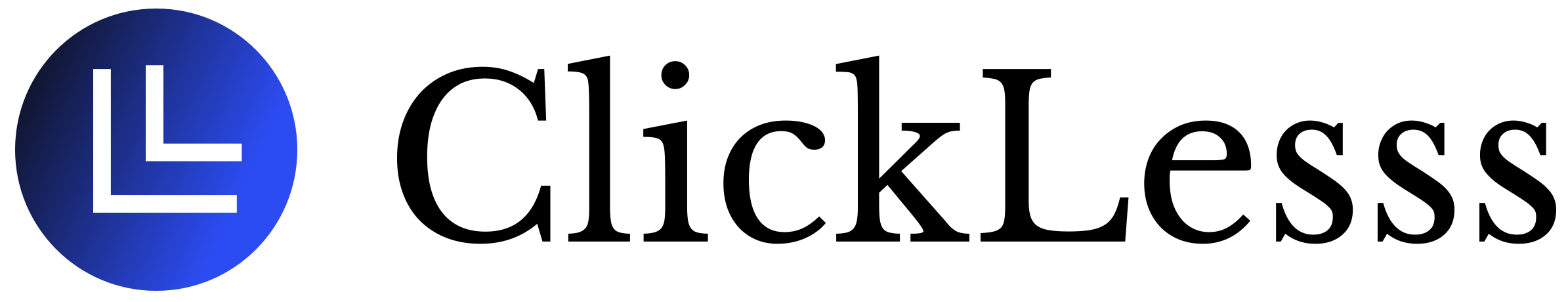 Company name is ClickLesss (An AI Automation Services Company)