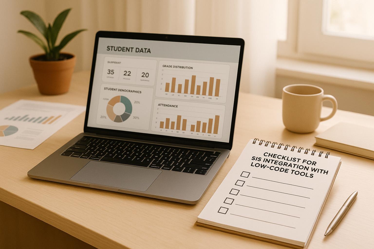 Checklist for SIS Integration with Low-Code Tools