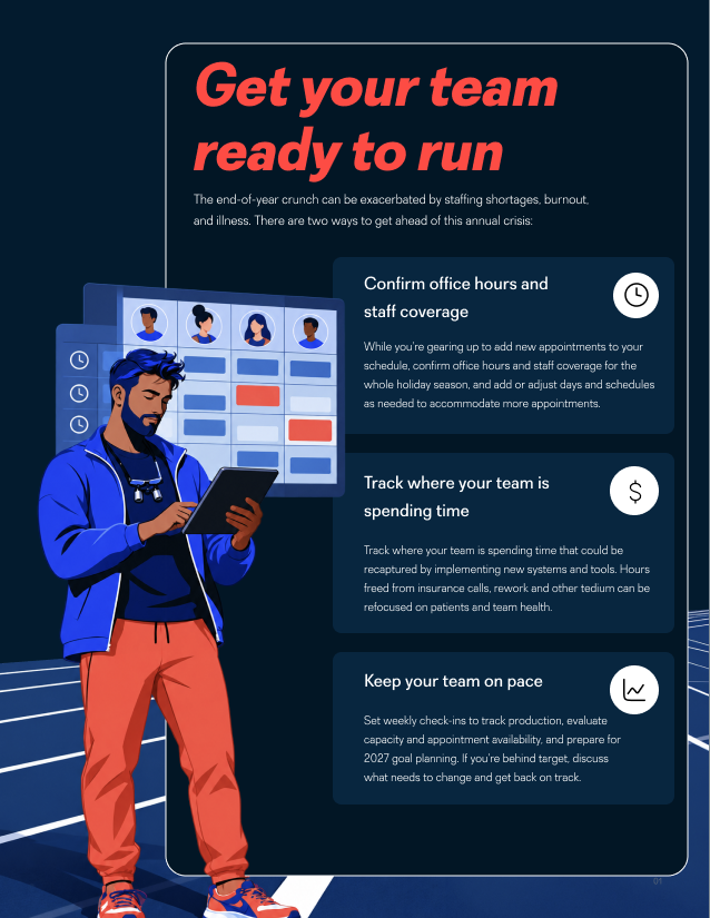 Playbook page: Get your team ready to run