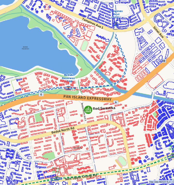 Map around the school