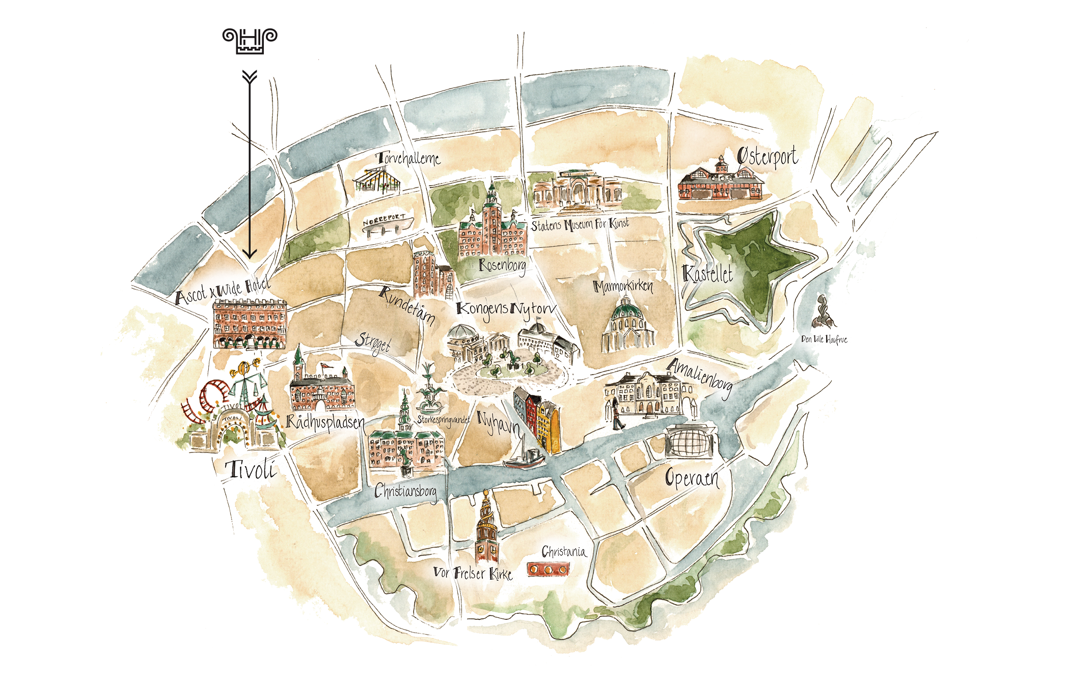 Copenhagen Map