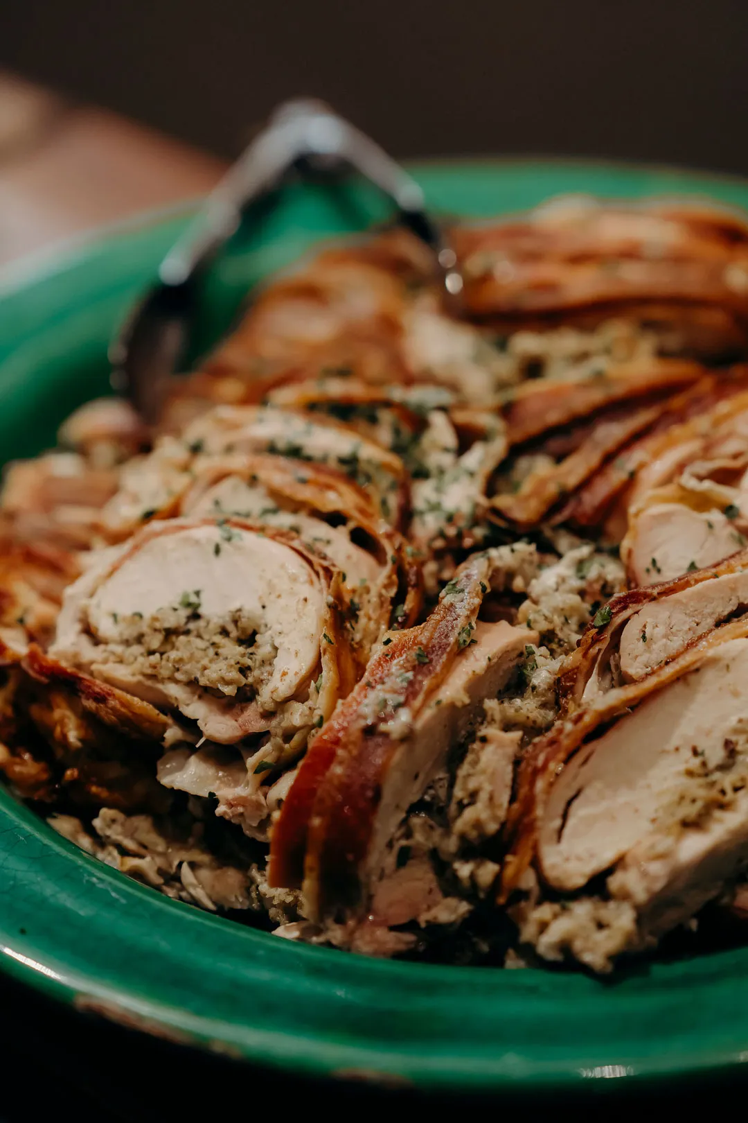Buffet food from Wedding reception at Glenfalloch