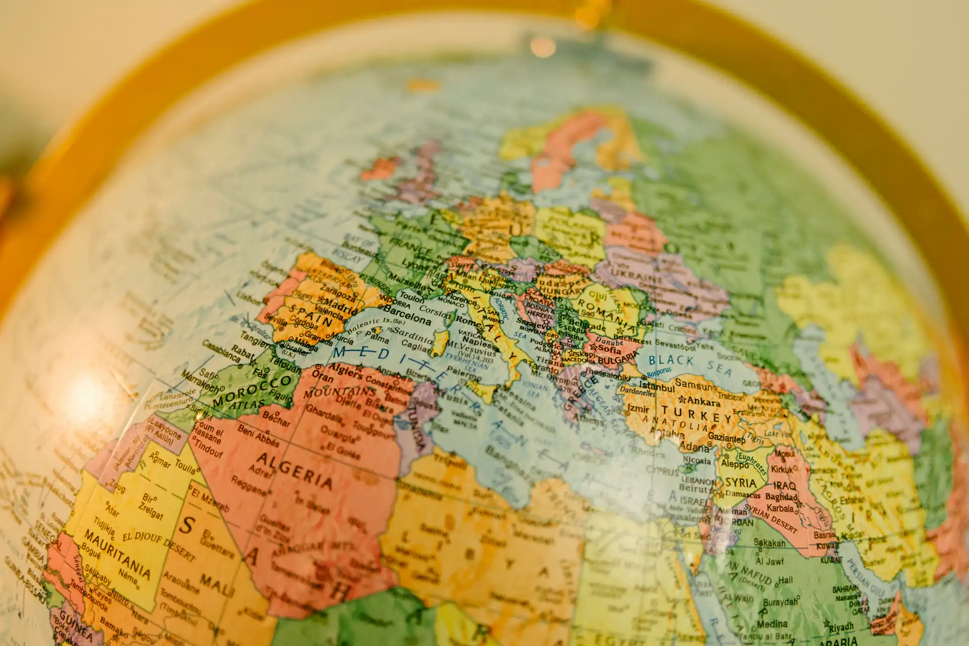 World map representing global market expansion, international business opportunities, and worldwide company growth.