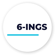 6-INGS text logo with a blue underline.