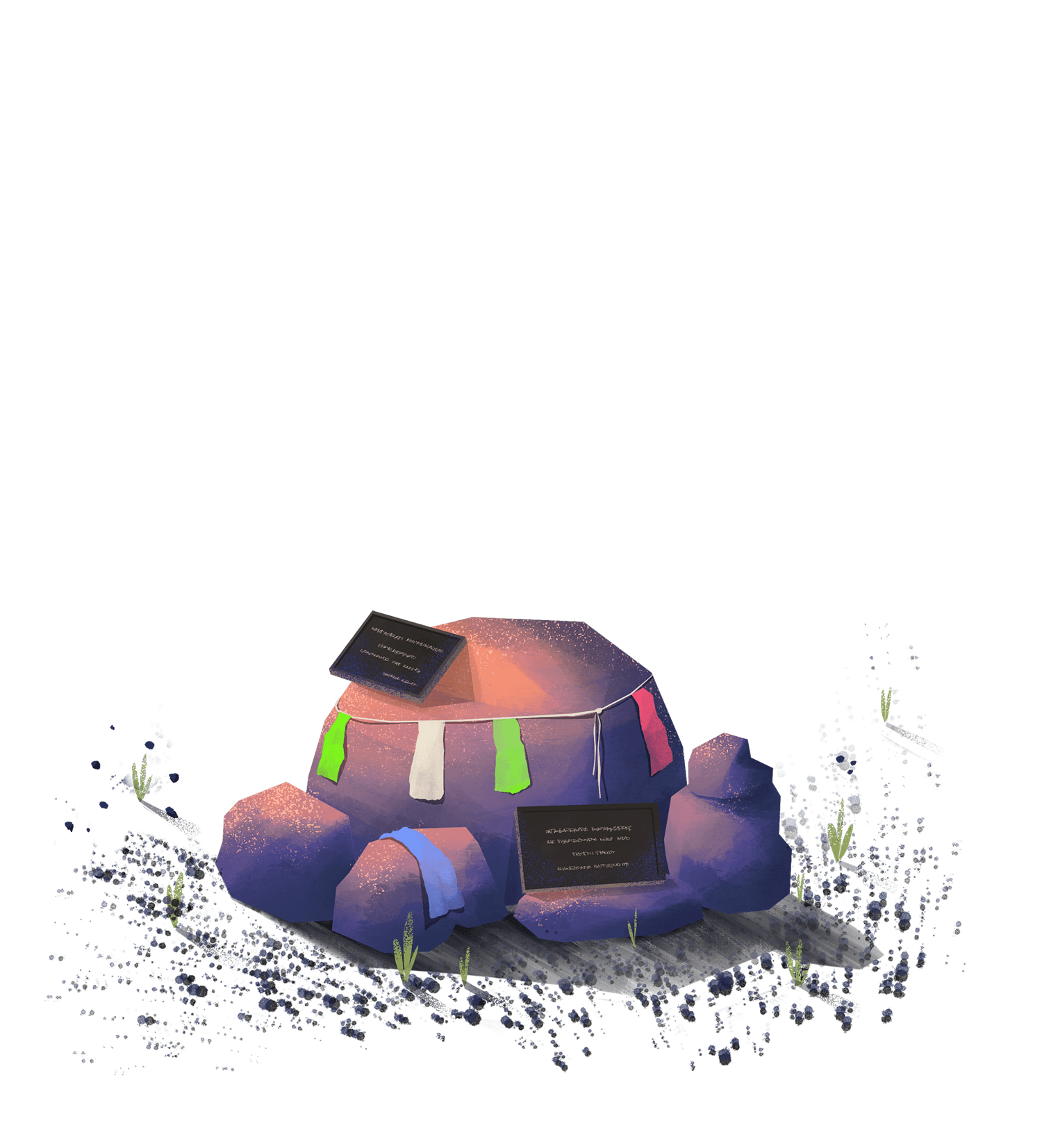 rocks
