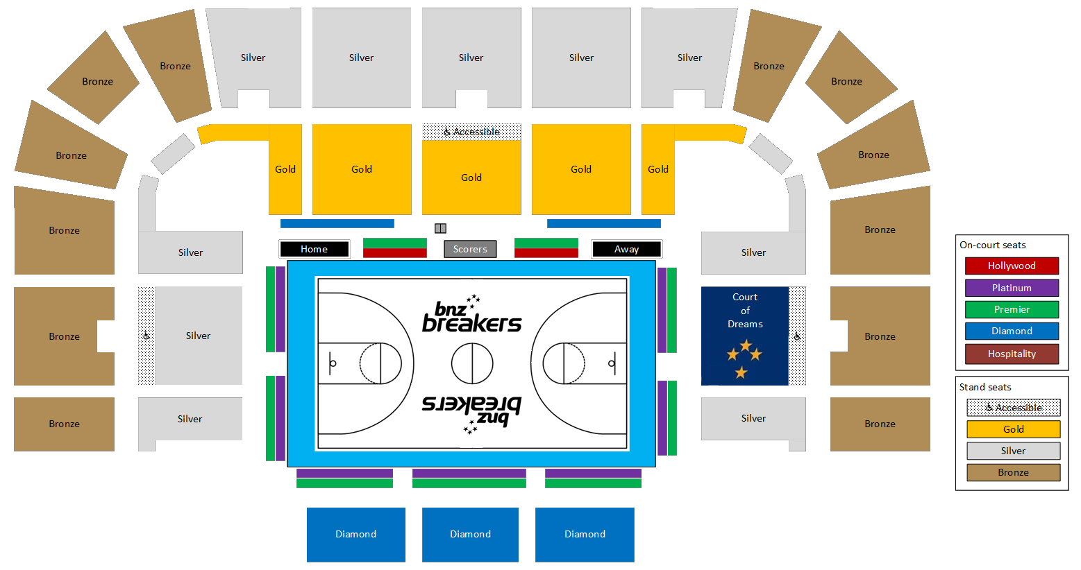 Eventfinda seating map