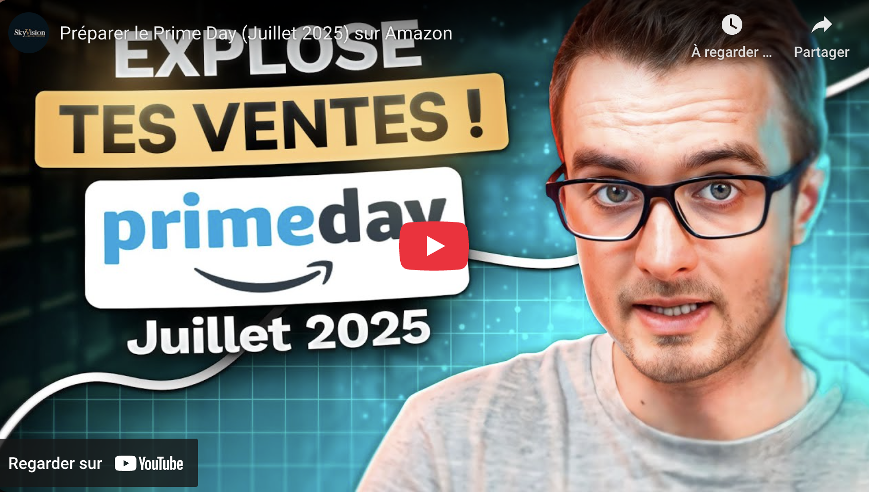 Préparer le Prime Day (Juillet 2025) sur Amazon