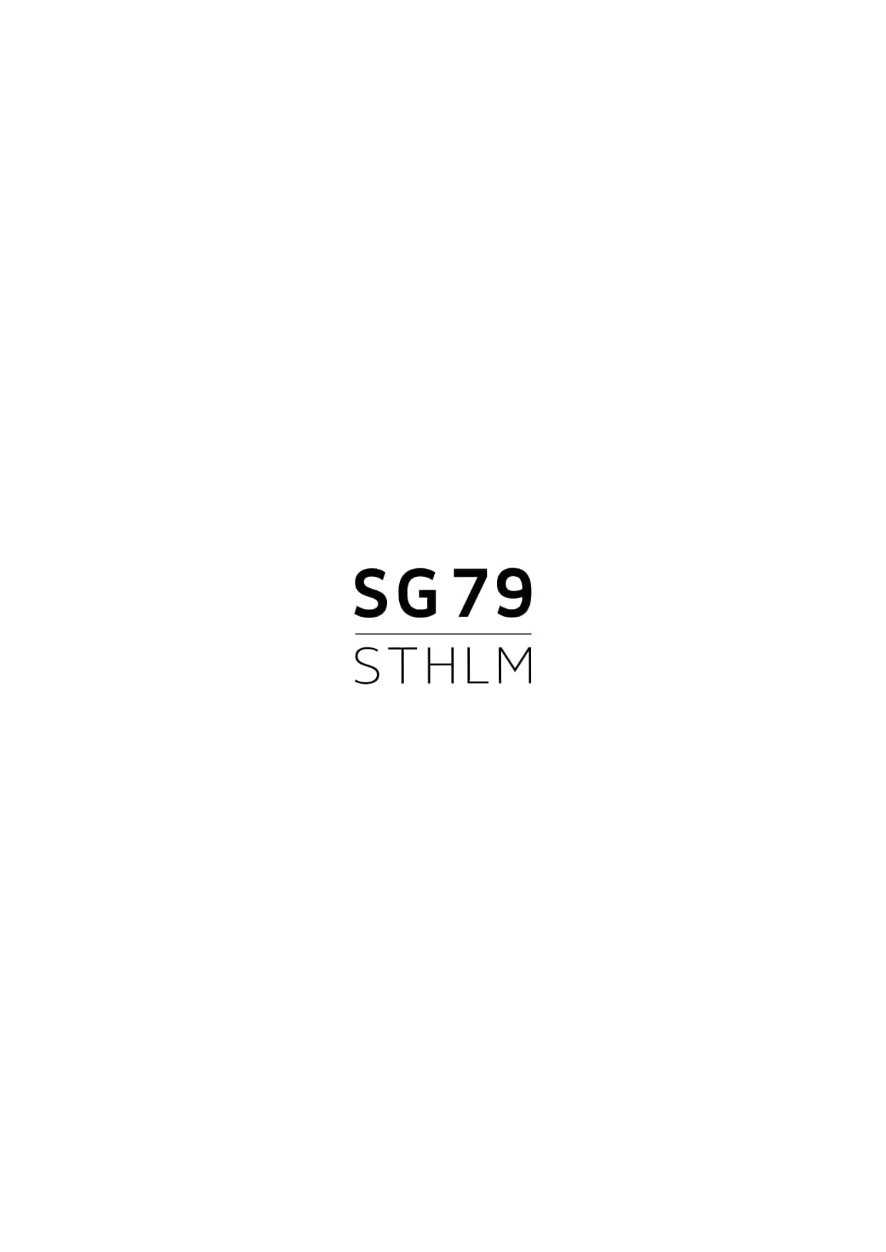 SG79|STHLM - Presentation