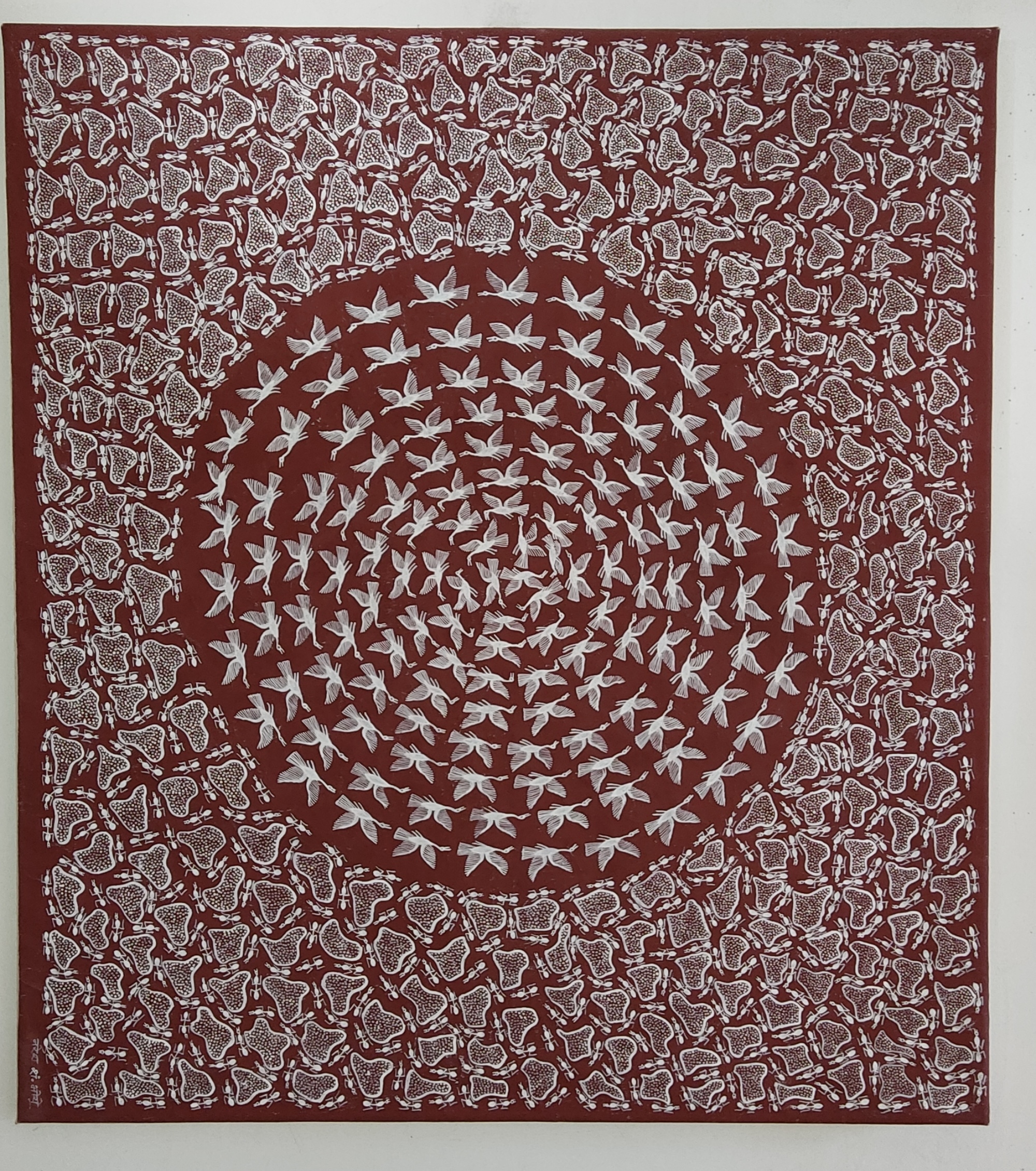 Artistes Warli, d’Inde et des Îles Tonga