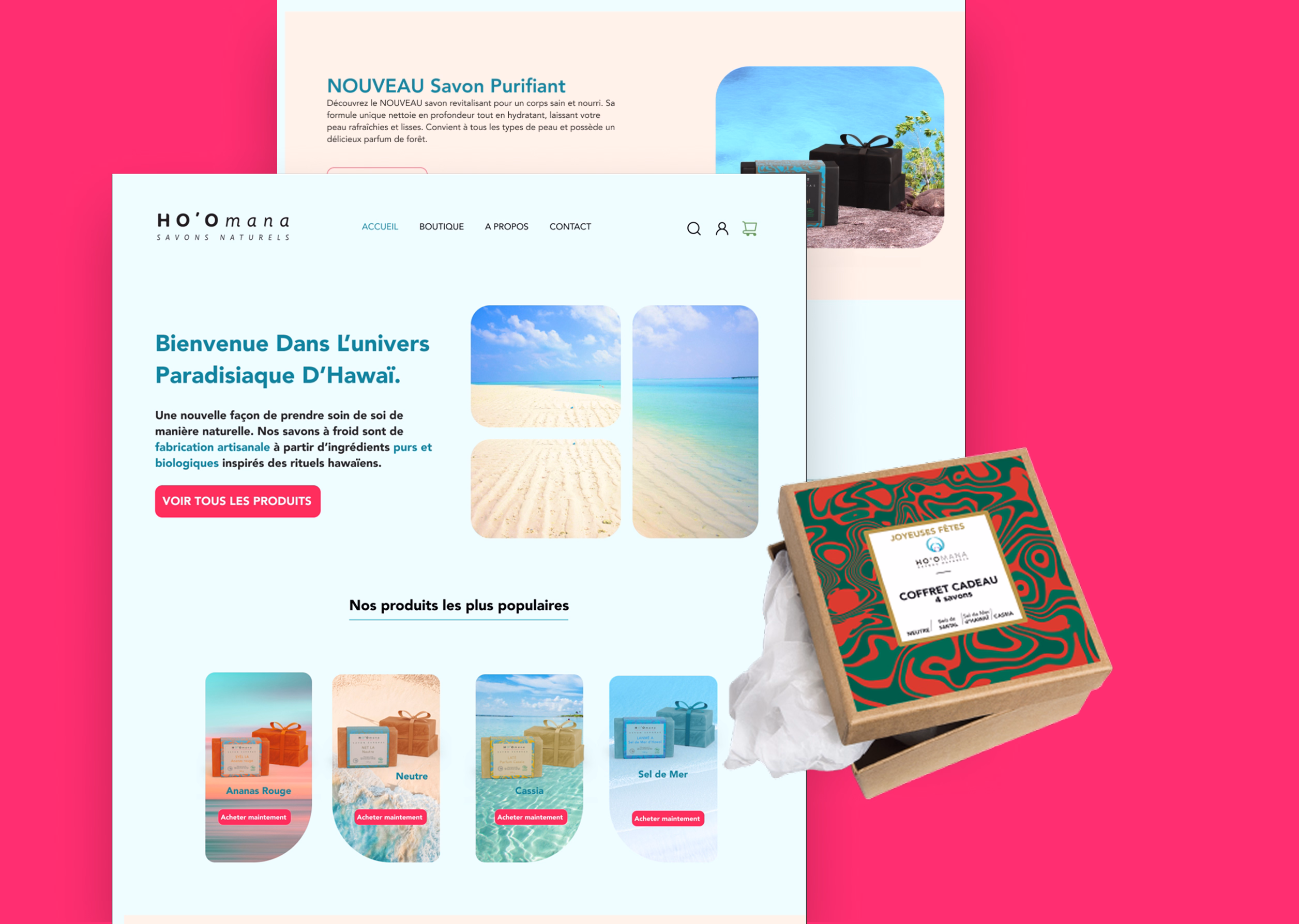 site web de e-commerce pour entreprise artisanale