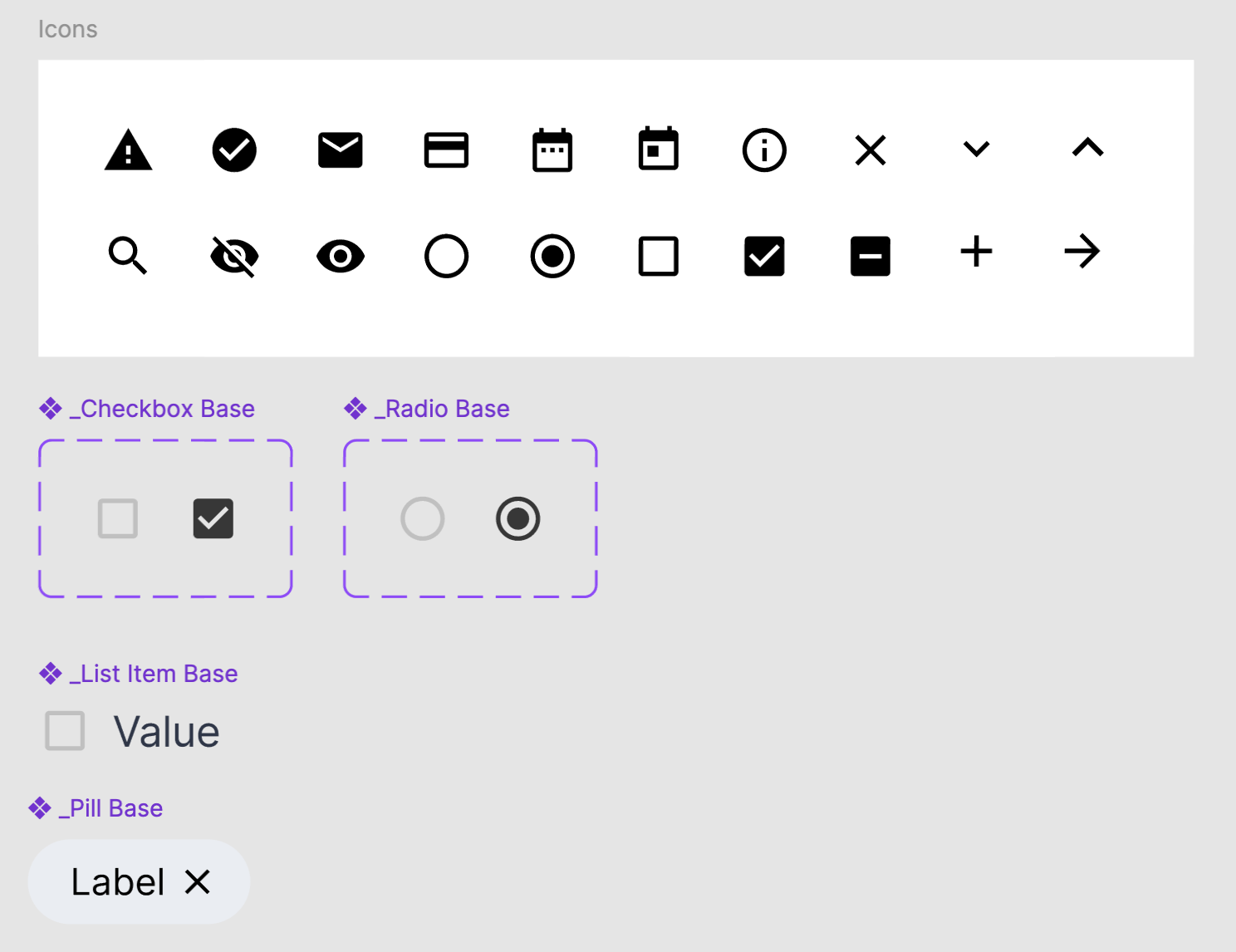 Set d'icones pour une application e-commerce