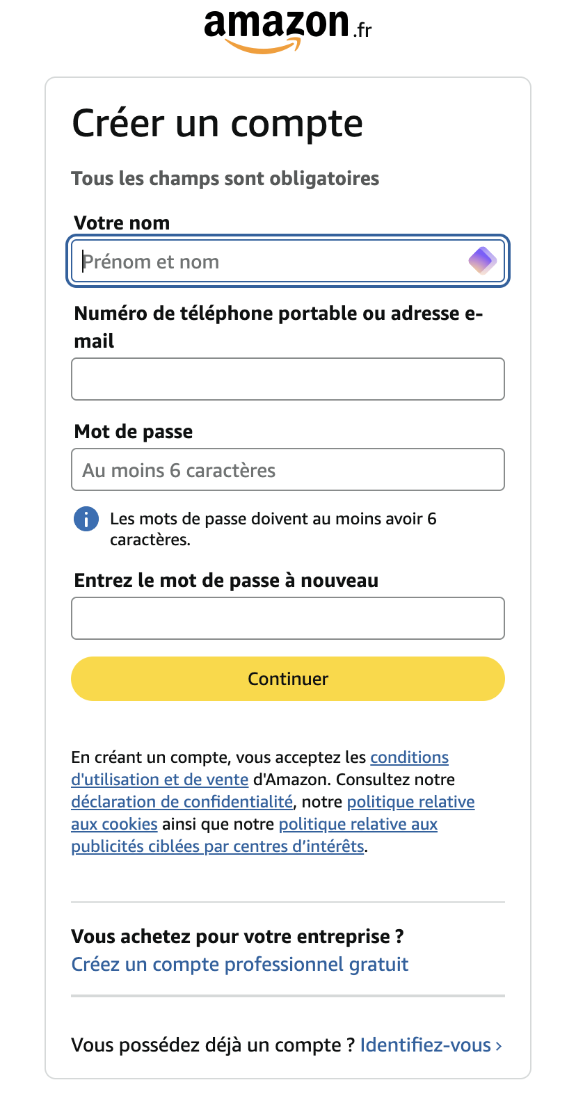 Quel design patterrn choisir pour le login et le sign up.