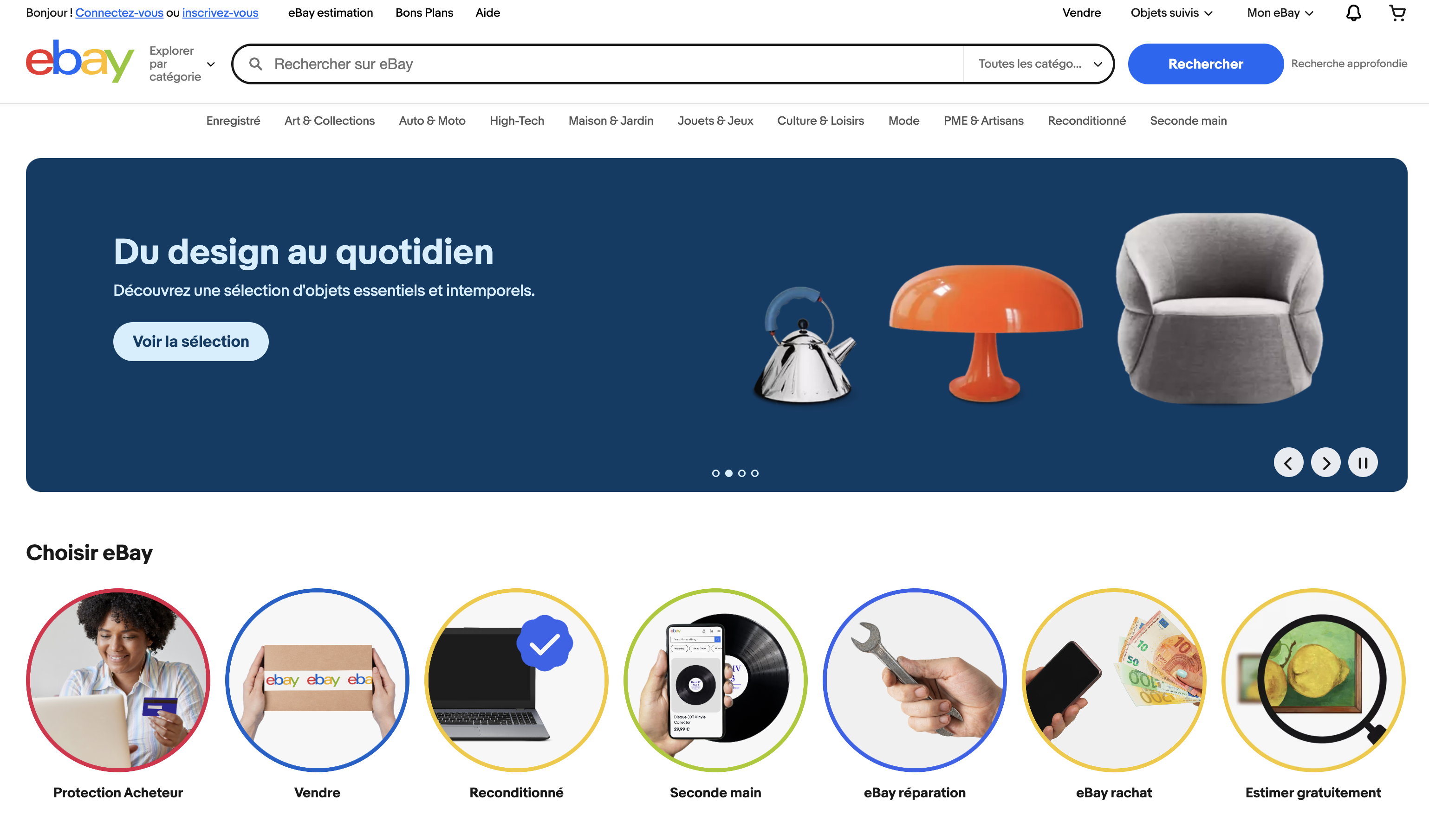 Boutique en ligne Ebay