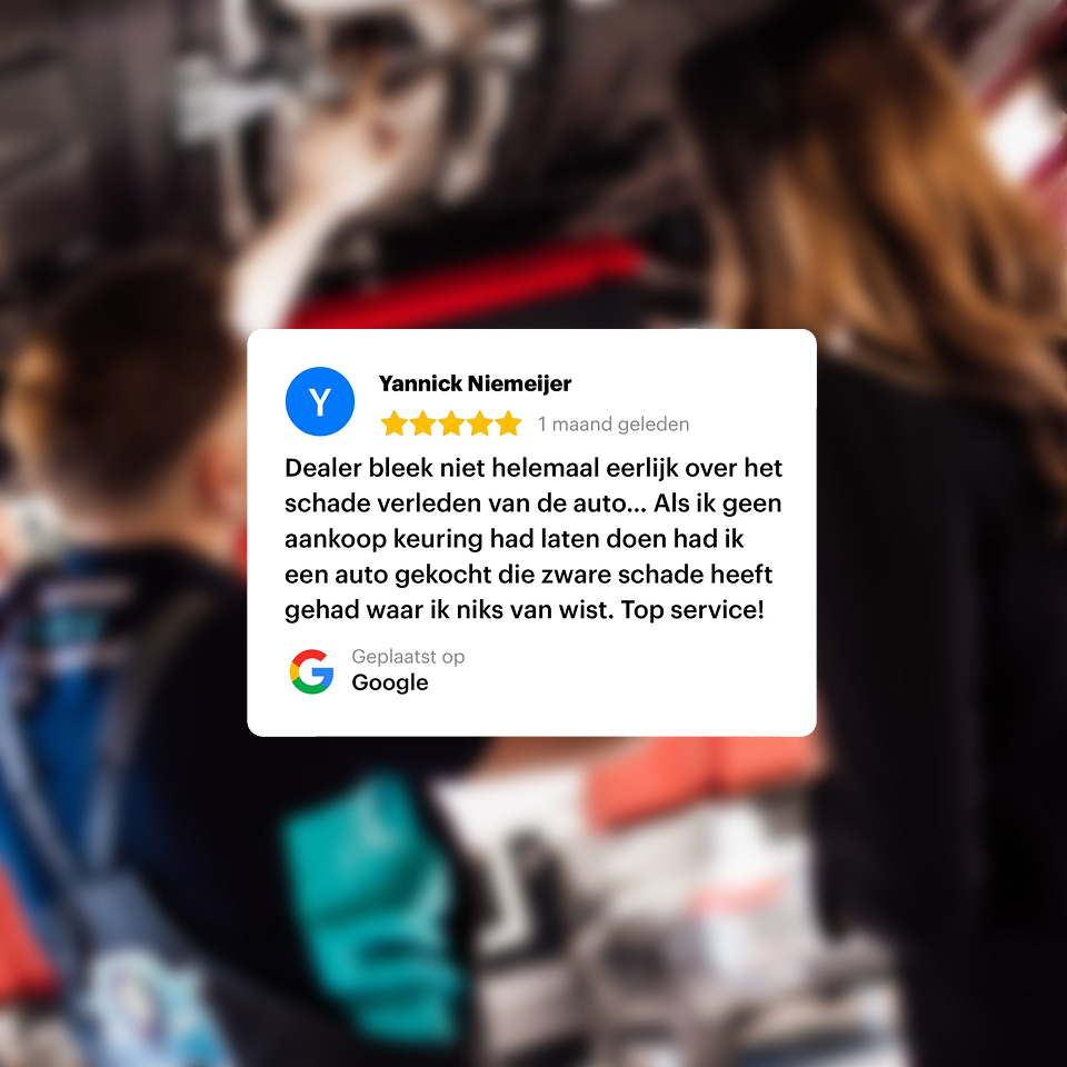 Positieve ervaring van een klant met onze aankoopkeuring
