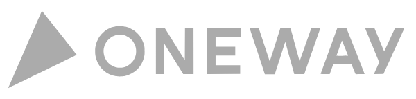 Logo Oneway Bike in grey