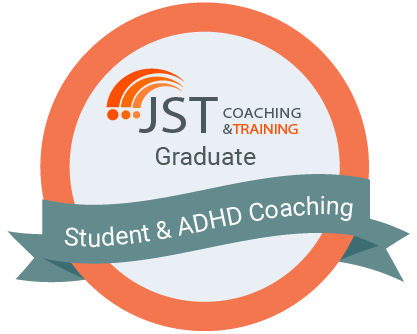 JST Student & ADHD Coaching & Training Graduate Badge