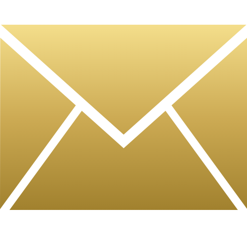 gold envelpoe email icon