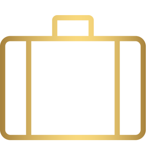 gold breifcase icon