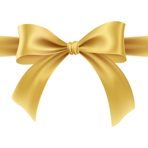 gold bow icon