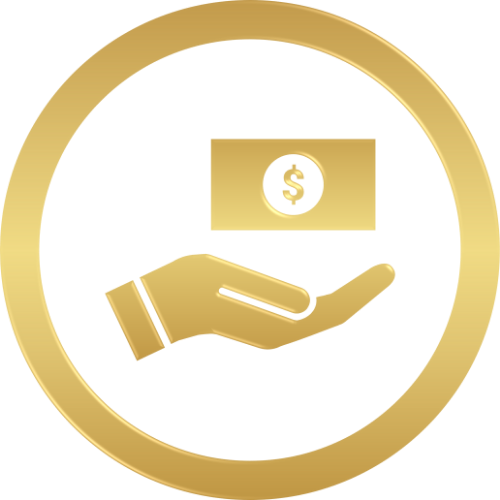 gold payment plan icon