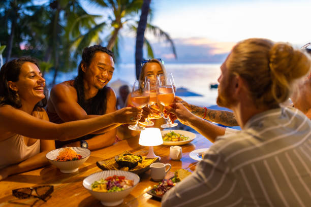 a group dinner - curated escapes by meagan